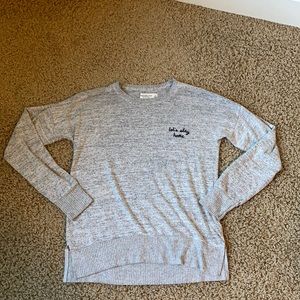 Abercrombie Let’s Stay Home cozy sweater size S